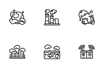 Pollution Icon Pack