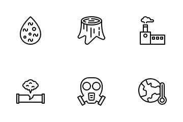 Pollution Icon Pack