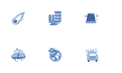 Pollution Icon Pack