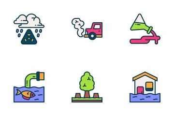 Pollution Icon Pack