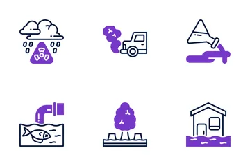 Pollution Icon Pack