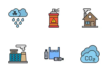 Pollution Icon Pack