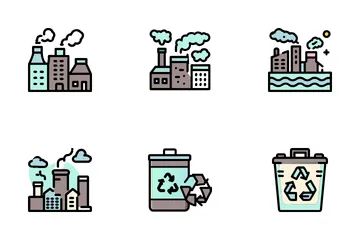 Pollution Icon Pack