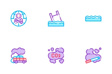 Pollution Of Nature Icon Pack