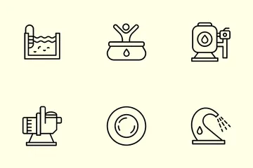 Poolausrüstung Symbolpack