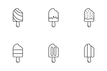 Popsicle Ice Cream Icon Pack