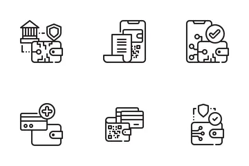 Portefeuille numérique Pack d'Icônes