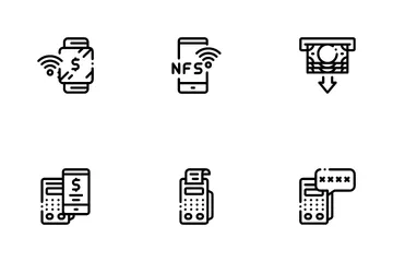 Pos Terminal Device Icon Pack