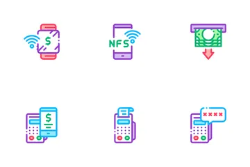 Pos Terminal Device Icon Pack