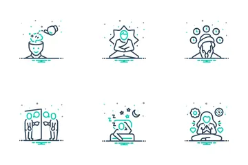 Positive Thinking Mix Icon Pack