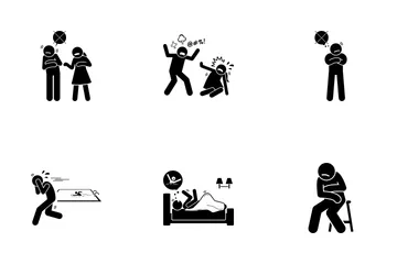 Post Traumatic Stress Disorder Icon Pack