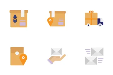 Postal Delivery Icon Pack