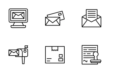 Postal Service Icon Pack