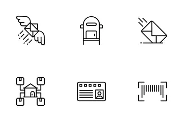 Postal Services Icon Pack