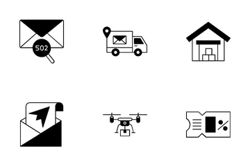 Postal Services Icon Pack