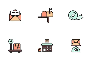 Postdienst Symbolpack