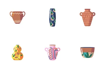 Pot And Vase Icon Pack