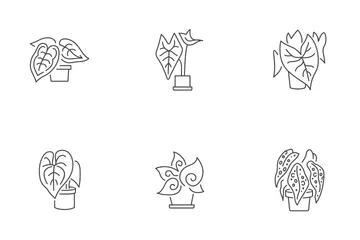 Potted Plants Icon Pack