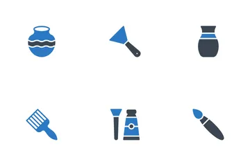 Pottery , Ceramic Classes Icon Pack