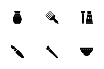 Pottery , Ceramic Classes Icon Pack