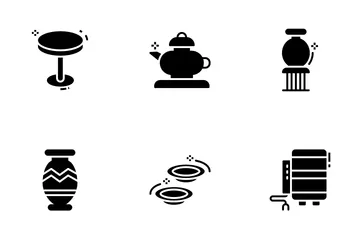 Pottery-production Icon Pack