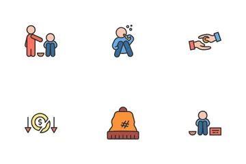 Poverty Icon Pack