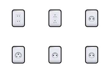 Power Outlets Icon Pack