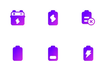 Power Surge Essentials | Gradient Fill Icon Pack