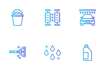 Power Washing Icon Pack