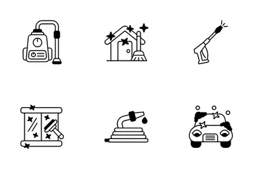 Power Washing Icon Pack