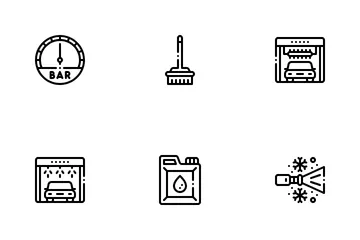 Power Washing Icon Pack