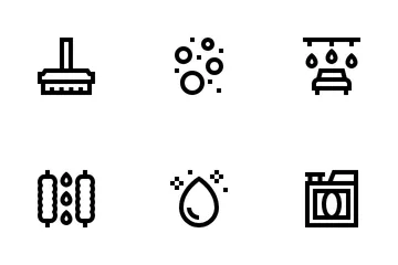 Power Washing Icon Pack