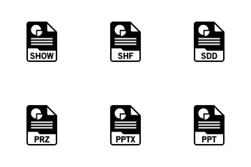 Präsentationsdateiformat Symbolpack