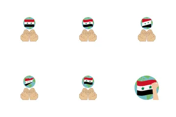 Pray For Syria Icon Pack