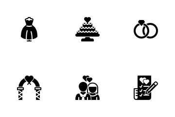 Pre-wedding Icon Pack