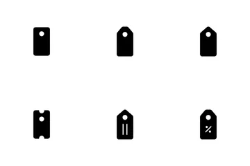 Etiqueta de precio Paquete de Iconos