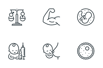 Pregnancy And Family Icon Pack