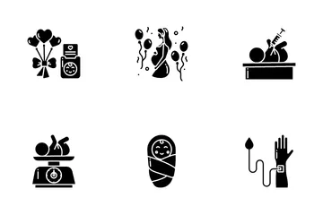 Pregnancy And Maternity Icon Pack