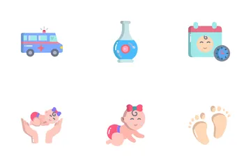 Pregnancy And Maternity Icon Pack