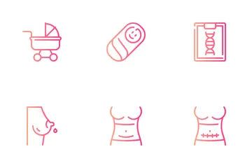 Pregnancy And Maternity Icon Pack