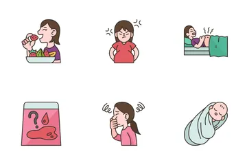 Pregnancy Icon Pack