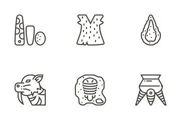 Prehistoric Elements Icon Pack