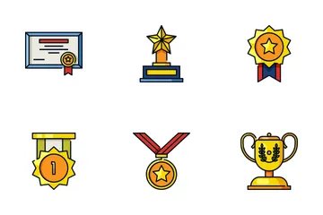 Premios y logros Paquete de Iconos