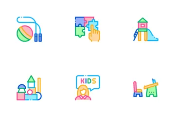 Preschool Education Icon Pack