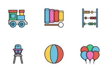 Preschool (Kindergarten) Icon Pack