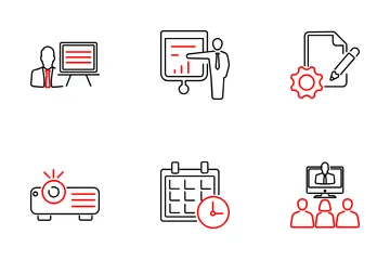 Présentation d'entreprise Pack d'Icônes