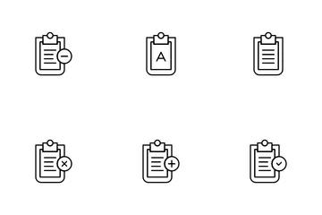 Presse-papiers Pack d'Icônes