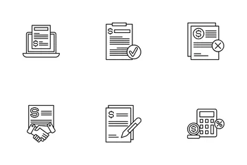Préstamo Paquete de Iconos