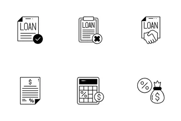 Préstamo Paquete de Iconos