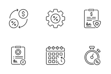 Préstamo Paquete de Iconos